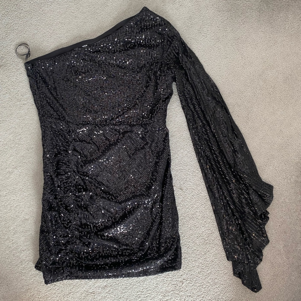 BRAND NEW Sequence, black, mini dress from fashion nova